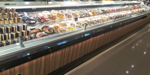 SCU Ivian Series Double Shelf Service Counter