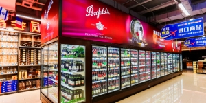 MenEco A Series Glass Door Multidecks/ 1.5m Height Semi-vertical Glass Door Multidecks